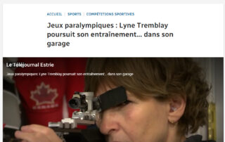 Lyne Tremblay - Reportage de Jean Arel Radio Canada